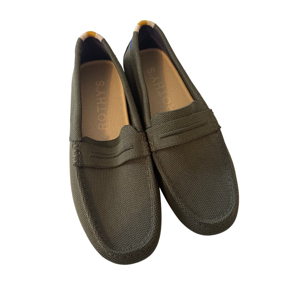 Rothy's Women's Loafers - Olive Green